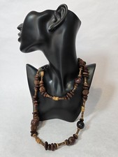 Chunky brown wooden long
