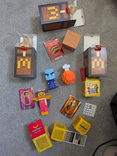Mcdonald minecraft happy - mcdonald's,