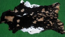 New Goat hide Rug Hair on Area