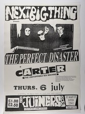 Carter USM Perfect Disaster Poster Orig Mint Archive  Joiners Southampton 1988