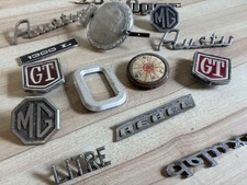 Vintage Classic Car Badges