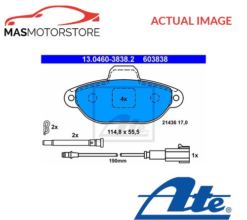 Brake pads set braking pad - brake,