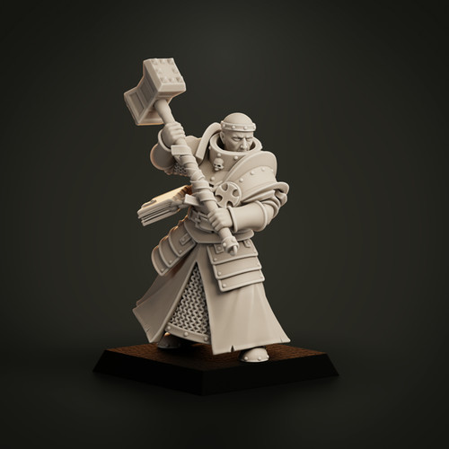 28mm empire warrior priest - empire,