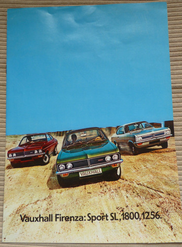 Vauxhall firenza sport 1800 - firenza,
