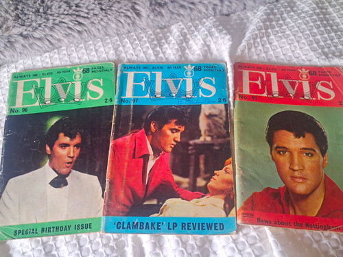 Vintage elvis monthly - vintage,