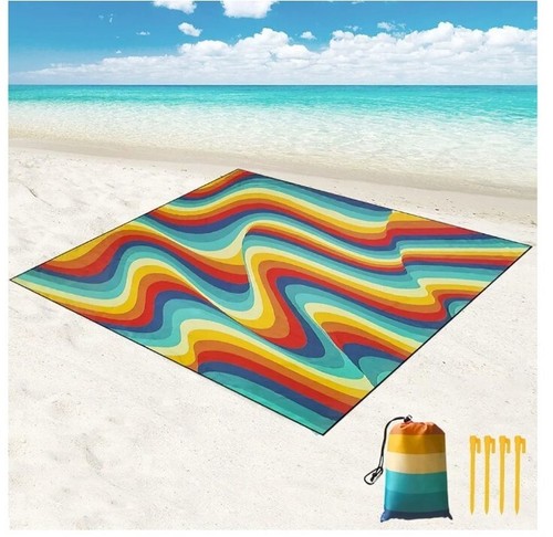 Beach mat picnic blanket - blanket, extra