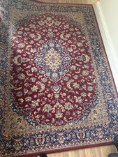 IKEA Vedbak Red Patterned Low