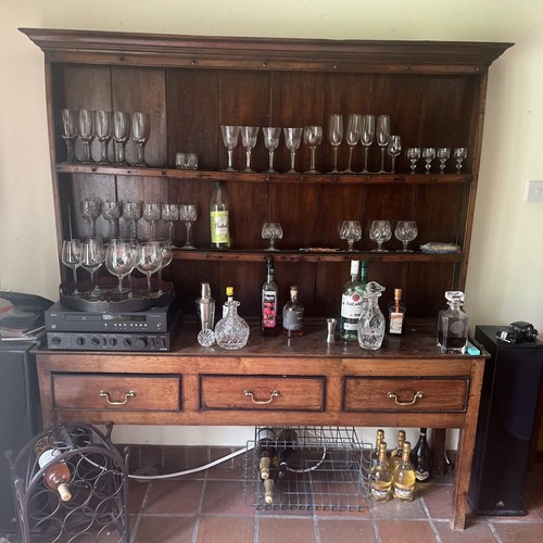 Oak large dresser french - oak,