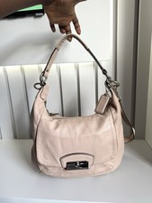 Coach  Tan Leather Med. Silk