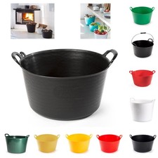 26L Durable Black Plastic