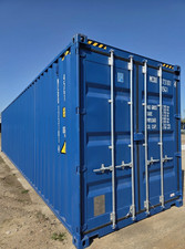 40 Foot Shipping Container High Cube - Blue