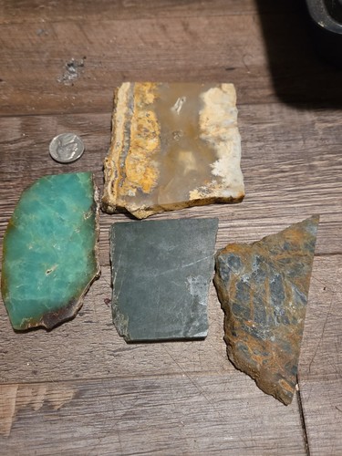Mixed slab lot - lot, lapidary