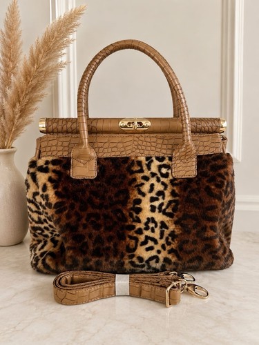 Lydc london leopard print faux - print,