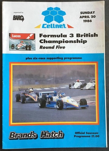 Brands hatch apr 1986 - brands,