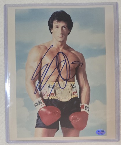 Sylvester stallone signed - sylvester,