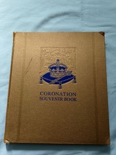 1937 Coronation Vintage Souvenir Hardback Book In Good Condition See Photos
