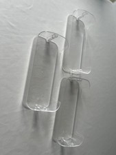 Smeg FAB32 Fridge Freezer Door Pocket Shelfs x3 No Retainers Genuine Used 22.5cm