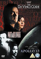 Apollo 13/Philidelphia/The Da Vinci Code (Box Set) (DVD, 2007)
