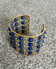 Stella dot blue abacus - blue, cuff
