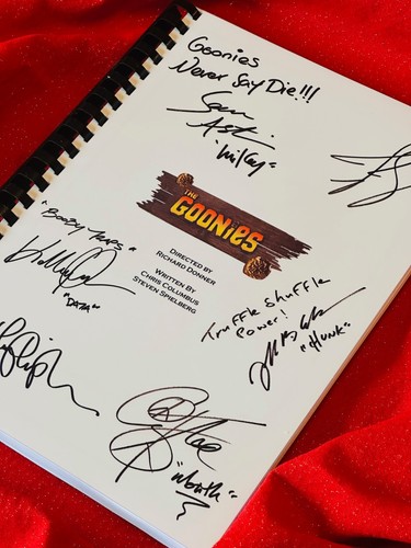 Goonies movie script cast - goonies,