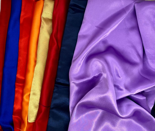 Soft polyester satin fabric - polyester,