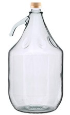Glass Demijohn 5L With Screw