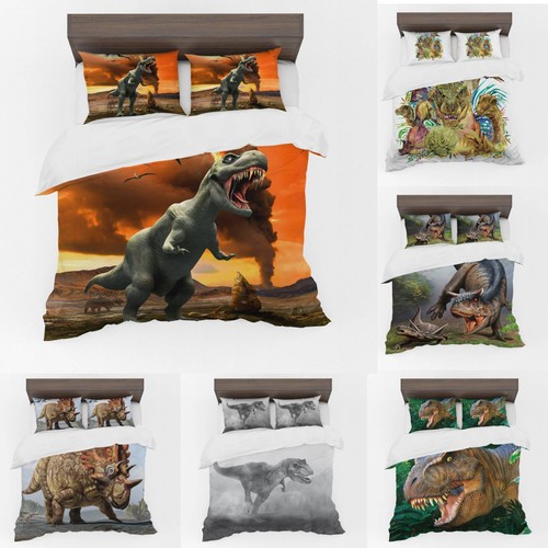 Print dinosaur duvet cover - duvet,