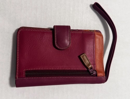 Mywalit red orange leather - mywalit,
