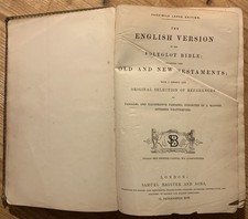 The English Version Polyglot Bible Old & New Testaments. S Bagster Sons 1849.