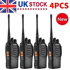 UK 4PACK Baofeng Walkie Talkie