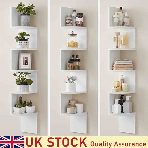 Tier corner shelf display - 5-tier,