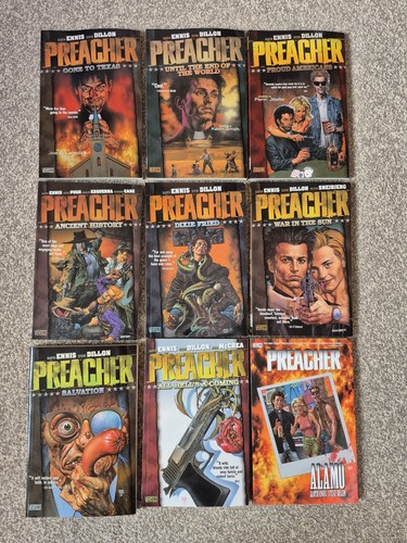 Vertigo comics preacher - vertigo,
