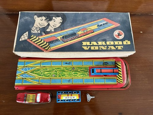 Vintage hungarian railway - hungarian,