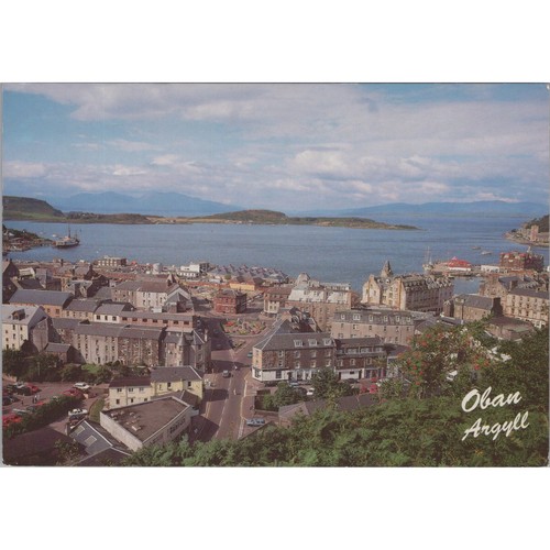 Postcard oban bay view argyll - oban,