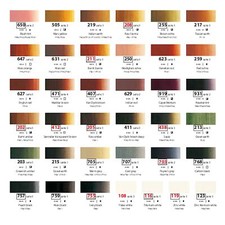 Sennelier artists oil paint 40ml tubes brown to white selection