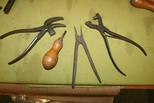 Saddlers leatherworkers Cobblers tools   Pliers eyelet/lasting   etc