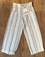 Zara Kids Linen Mix Cream /