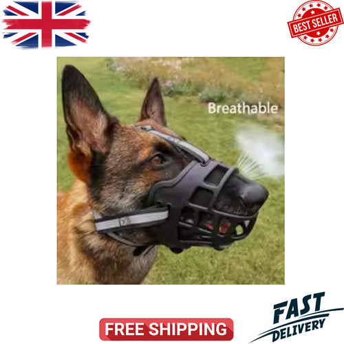 Adjustable silicone dog muzzle - silicone,