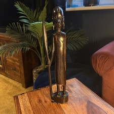 Vintage hand carved african - vintage,