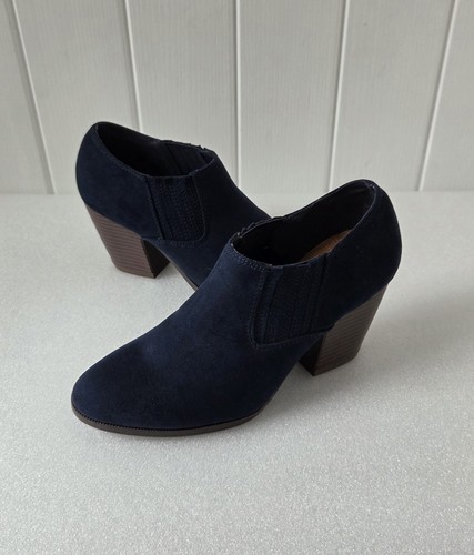 Ladies size navy faux - size, uk