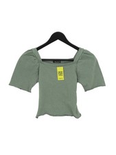 Zara Women's Top S Green 100%