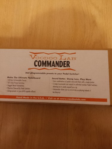 Voodoo lab commander opened - voodoo,
