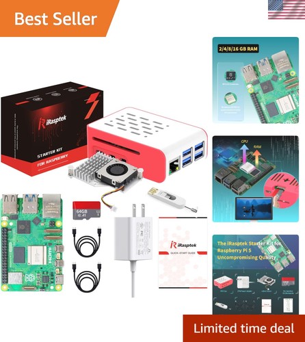Starter kit for raspberry 5 - for,