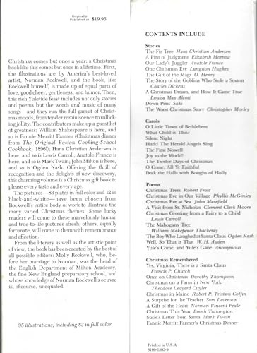 Rockwell norman christmas - rockwell's,, norman,