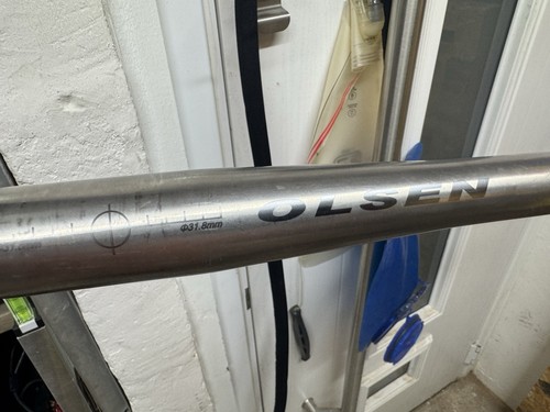 Titanium mtb flat bar 8 - titanium,