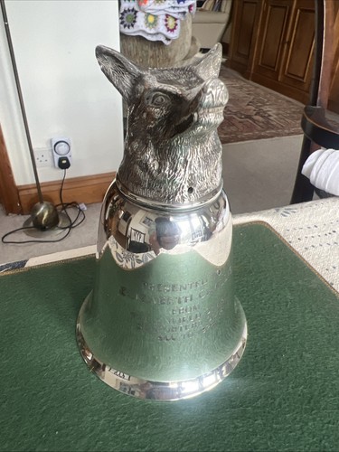 Large silver plate hunt - large,