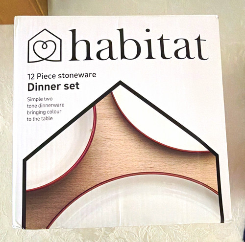 Habitat 12pc stoneware - 12pc,