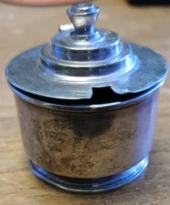 Solid Silver Sauce/mustard Pot