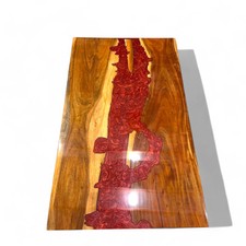 Acacia Wood Red Epoxy Resin