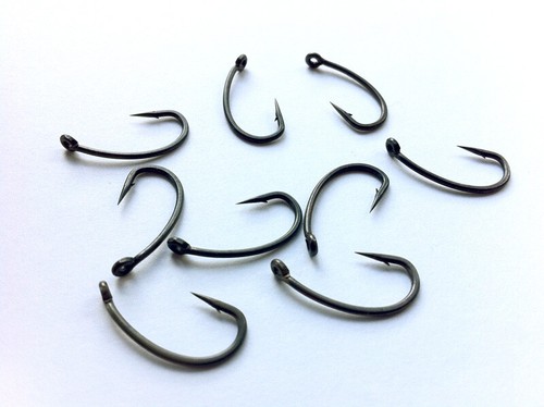 Teflon coated carp hooks - coated,